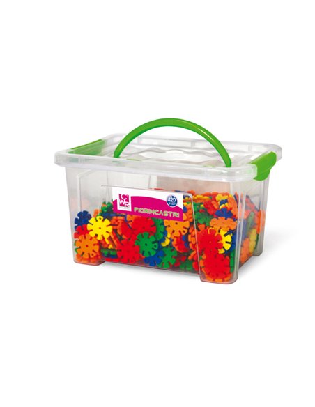 Bauletto 420pz fiorincastri in plastica colori assortiti Cwr 12344 CWR REGOLI-GIOCHI DIDATTICI