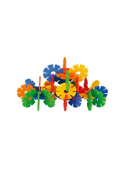 Bauletto 420pz fiorincastri in plastica colori assortiti Cwr 12344 CWR REGOLI-GIOCHI DIDATTICI