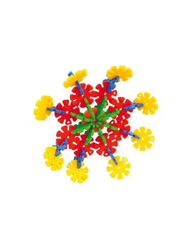 Bauletto 420pz fiorincastri in plastica colori assortiti Cwr 12344 CWR REGOLI-GIOCHI DIDATTICI