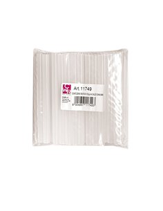 Blister 50 pz colla stick mini 10cm x diam. 7mm DECO 11749 DECO COLLE A CALDO E PISTOLE