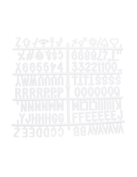 Kit lettere aggiuntive per bacheche in feltro Securit WLB-SET-LA