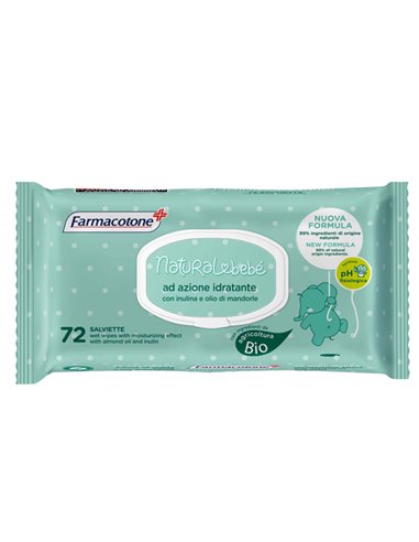 Busta da 72 Salviette idratanti Natural BebE' 3457FB03
