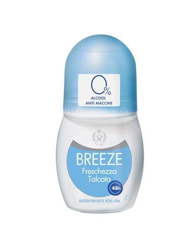 Roll on deodorante Freschezza talcata Breeze 50ml 138410 Breeze PERSONAL CARE