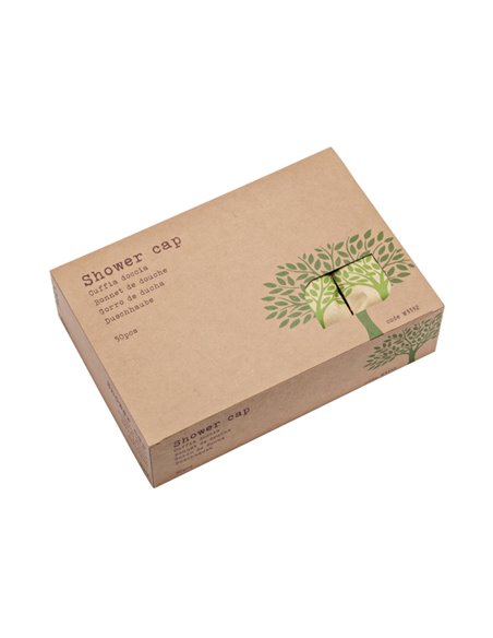 Confezione da 50 cuffie doccia imbustate Linea Cortesia Natura W3332 LEONE PERSONAL CARE