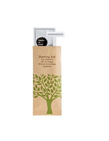Confezione da 50 Set barba Linea Cortesia Natura W3333