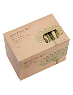 Confezione da 50 Set barba Linea Cortesia Natura W3333 2