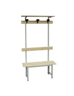 Panca in legno con alzata a 3 POSTI L100cm PF/LE/S-A/1000 Fasma SEDUTE ATTESA