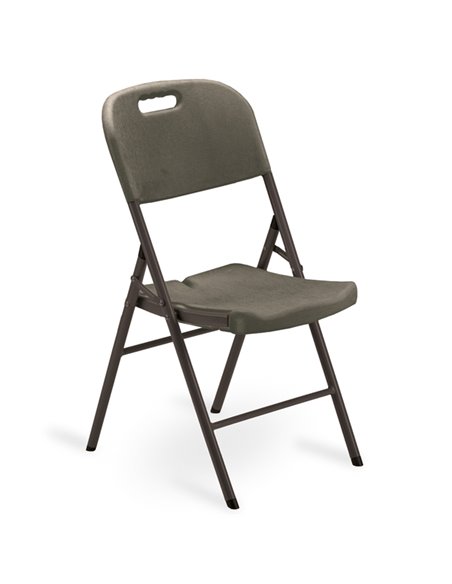 Sedia pieghevole in HDPE noce Horeca S1714196