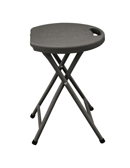 Sgabello pieghevole in HDPE noce Horeca S1714197 Garden Friend TAVOLI E SEDUTE DA ESTERNI