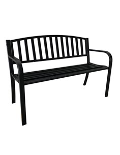 Panca da giardino Hollywood L120cm in acciaio verniciato P1362223 Garden Friend TAVOLI E SEDUTE DA ESTERNI