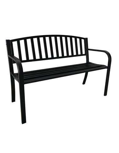 Panca da giardino Hollywood L120cm in acciaio verniciato P1362223 Garden Friend TAVOLI E SEDUTE DA ESTERNI