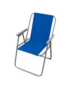 Sedia pieghevole blu Relax S1526012