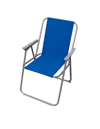 Sedia pieghevole blu Relax S1526012