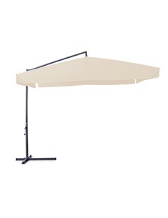Ombrellone quadro 3x3 con braccio laterale ecru O850007/E