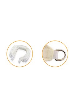 Tenda a vela ombreggiante triangolare 3,6m tortora T1699037 2