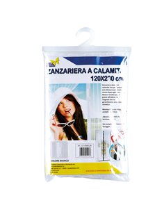 Zanzariera a calamita H230 x L120cm bianco Z1729001/B 2
