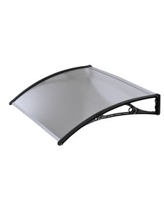 Pensilina modulare L100xP60cm trasparente in policarbonato alveolare P1327021 X-Robust COPERTURE DA ESTERNI