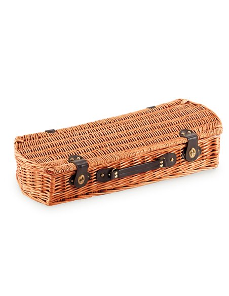 Set Barbecue - 5 attrezzi in valigetta di vimini C951033/A