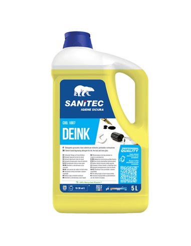 Detergente sgrassante Deink 5kg Sanitec 1887