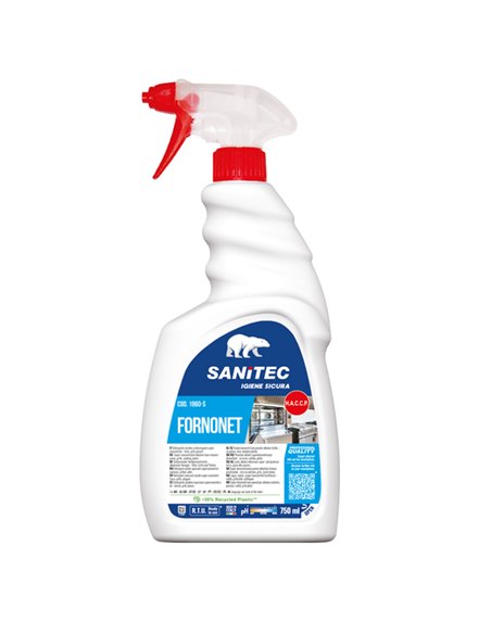 Detergente alcalino Fornonet 750ml Sanitec 1960-S