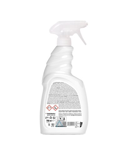 Detergente sgrassante clorinato trigger 750ml Sanitec 1560-S Sanitec DETERGENTI-DETERSIVI PER PULIZIA