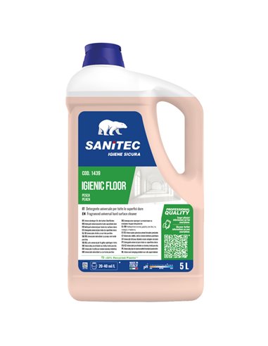 Detergente per pavimenti Pescagelsomino Igienic Floor 5 Kg Sanitec 1439
