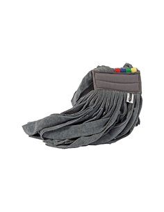 Mop Raptor a frange tagliate in microfibra 300gr grigio Perfetto 26780 PerfettoFactory ACCESSORI PER PULIZIA AMBIENTI
