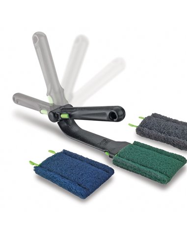Conf6 Tamponi bassa aggressivitA' Fryerkitchen CleaningTool blu ScotchBrite 7000127901
