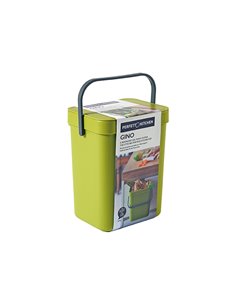 Pattumiera GINO per rifiuti organici verde 5 lt Perfetto 29100
