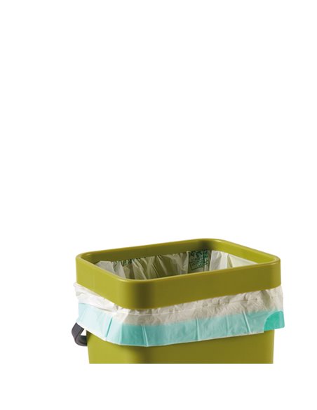 Pattumiera GINO per rifiuti organici verde 5 lt Perfetto 29100