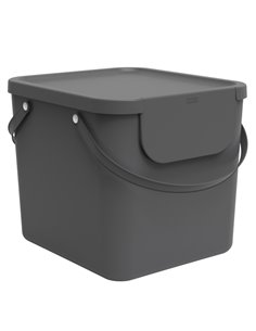 Pattumiera ALBULA 40 Lt Antracite ROTHO F707545 ROTHO PATTUMIERE E BIDONI