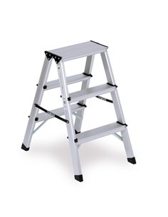 Scaletta doppia salita in alluminio S1405403 X-Robust SCALE E TRABATTELLI