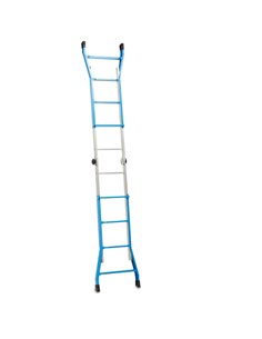 Scala Everest 4+4 telescopica in acciaio S1405118 X-Robust SCALE E TRABATTELLI 2
