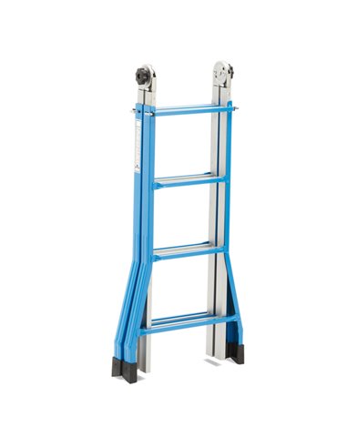Scala Everest 4+4 telescopica in acciaio S1405118 X-Robust SCALE E TRABATTELLI