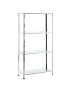 Scaffale in metallo a 4 ripiani C1689004 X-Robust SCAFFALI