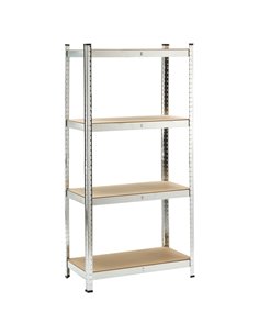Scaffale in metallo e MFD a 4 ripiani S1851044 X-Robust SCAFFALI