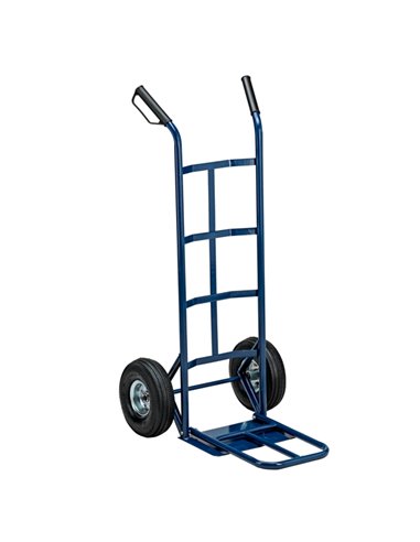 Carrello trasporto grandi volumi con ruota pneumatica portata max 250kg C1299008