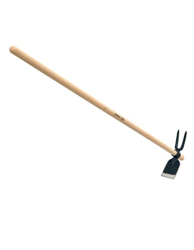 Zappa quadra bidente - manico 125cm 6131