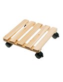 Trolley portavaso in legno 30x30cm 5151