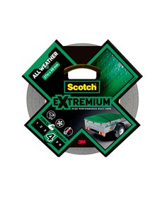 Nastro adesivo EXTRA resistente alte temperature 48mmx27,4m nero Scotch® 7100205698 SCOTCH PORTAUTENSILI