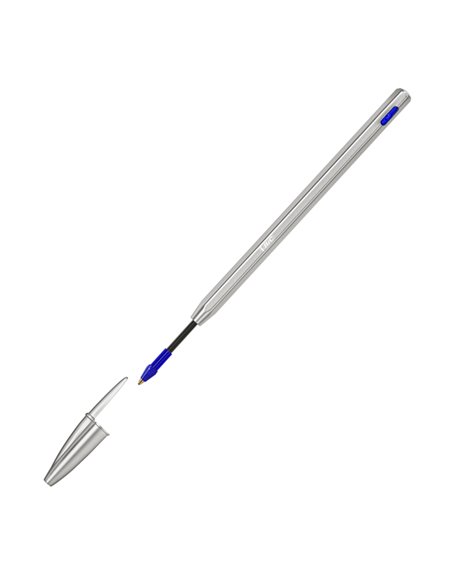 Penna sfera con cappuccio Cristal® Re'New 1mm blu BIC® 997202