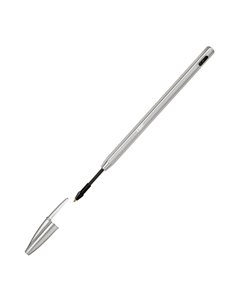 Penna sfera con cappuccio Cristal® Re'New 1mm nero BIC® 997201 BIC CON CAPPUCCIO 2