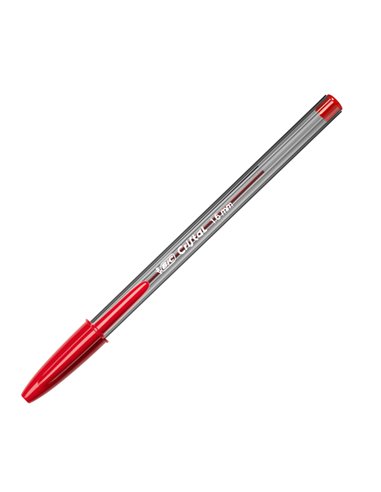 Scatola 50 penna sfera CRISTAL® large 1,6mm rosso BIC® 951625