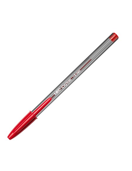 Scatola 50 penna sfera CRISTAL® large 1,6mm rosso BIC® 951625