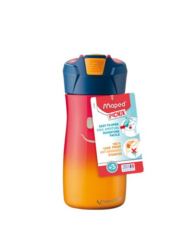 Borraccia acciaio inox 430ml rosa corallo Picnik Concept Maped 871201