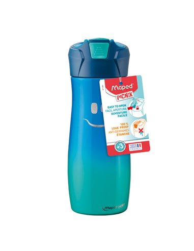 Borraccia acciaio inox 580ml blu Picnik Concept Maped 871303
