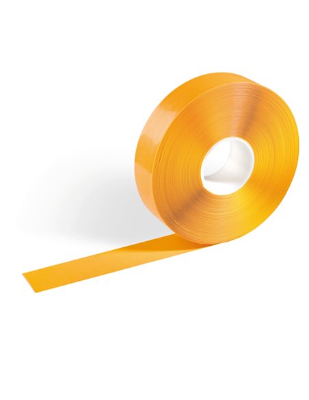 Nastro adesivo da pavimento DURALINE STRONG 50/05 50mmx30m giallo Durable 1021-04 DURABLE SEGNALETICA