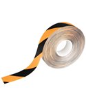 Nastro adesivo rimovibile per segnalazioni da terra 50mmx15m giallo/ner Durable 1043-130