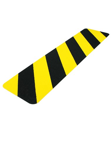 Striscia segnaletica da terra giallo/nera 610x150mm Djois B197614 Djois SEGNALETICA