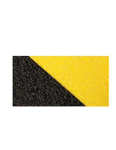 Striscia segnaletica da terra giallo/nera 610x150mm Djois B197614 Djois SEGNALETICA